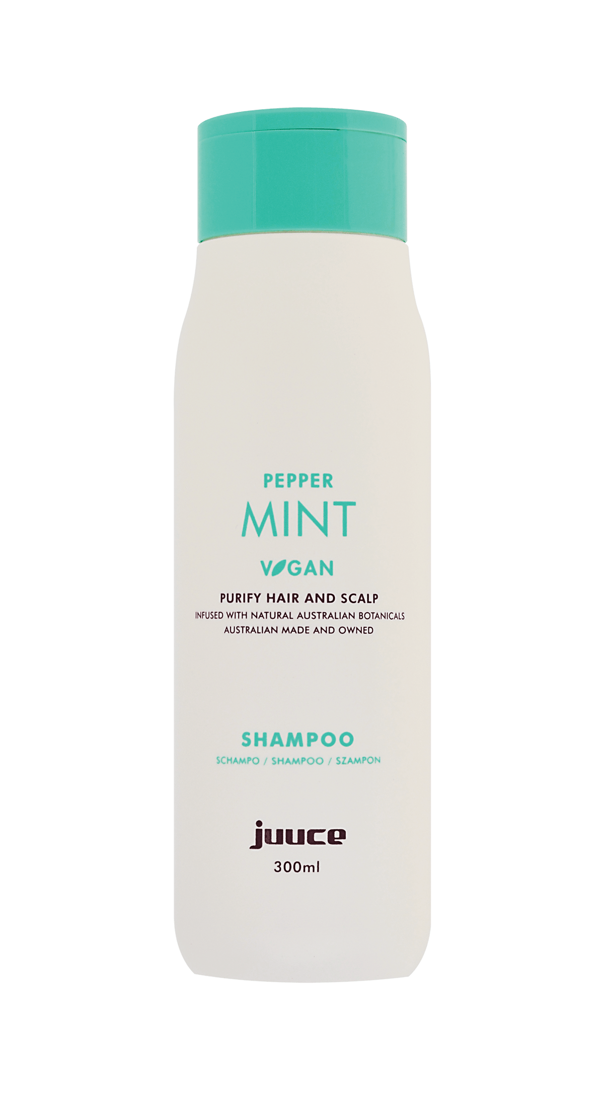 JUUCE PEPPERMINT SHAMPOO (pumps not included)
