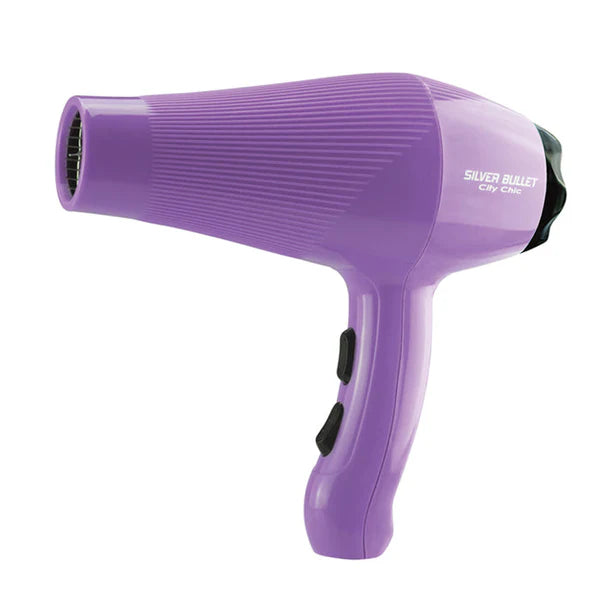 Silver Bullet City Chic Hair Dryer LILAC AND AQUA