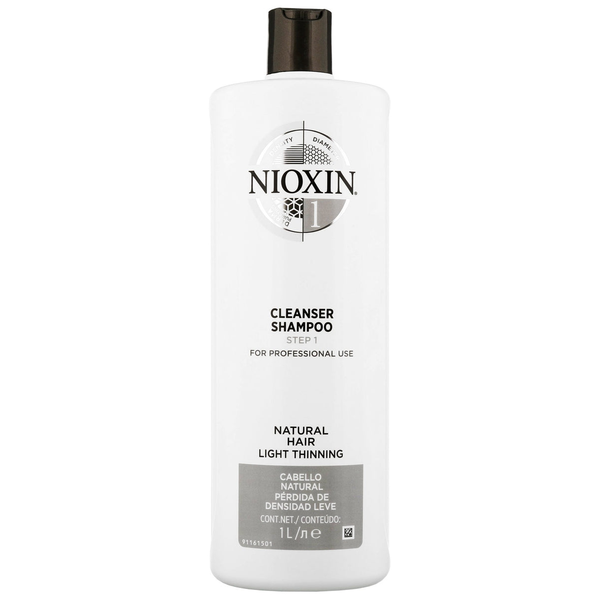 Nioxin Cleanser Shampoo - Natural Hair Light Thinning