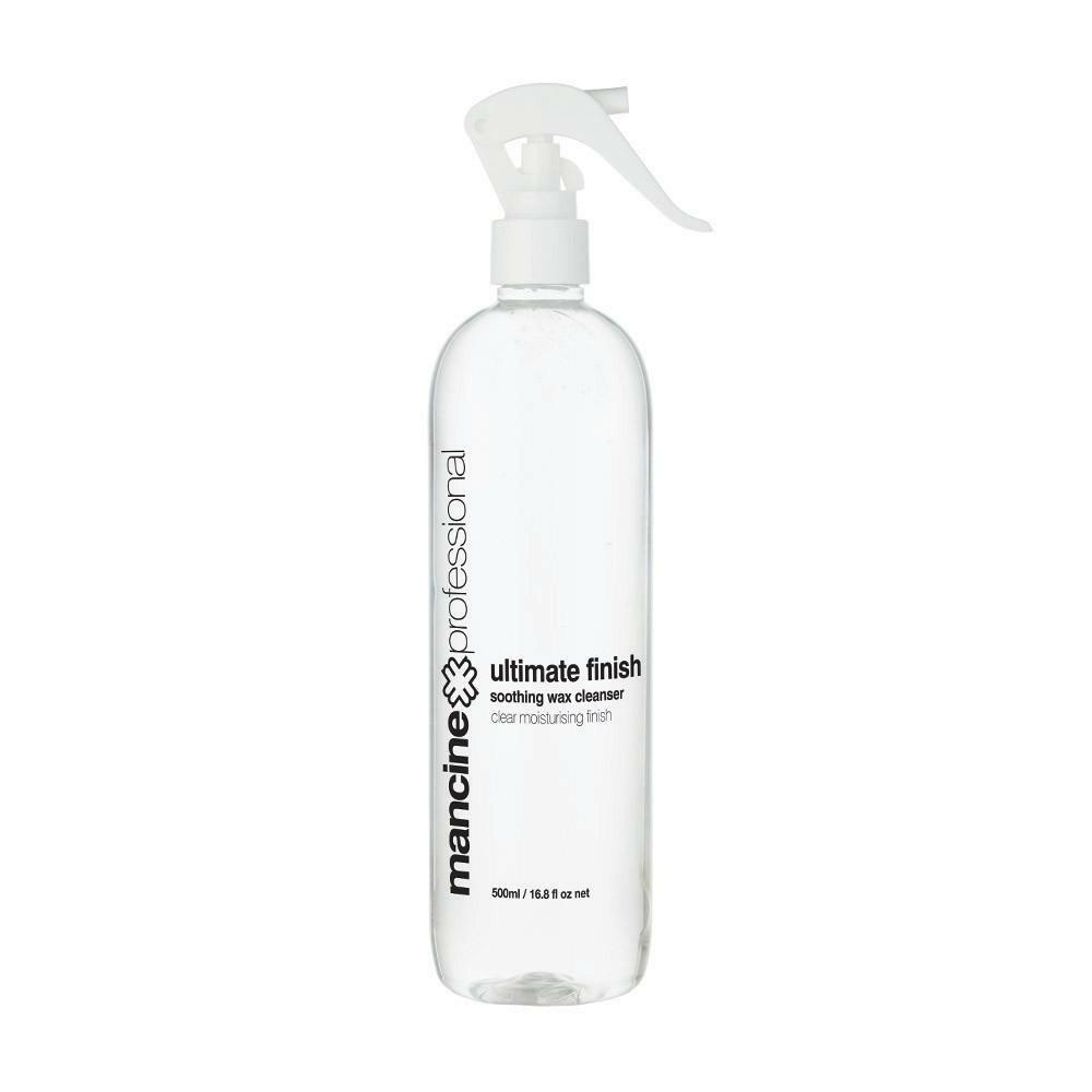 Mancine Professional Ultimate Finish Soothing Waxing Cleanser Clear Moisturising Finish