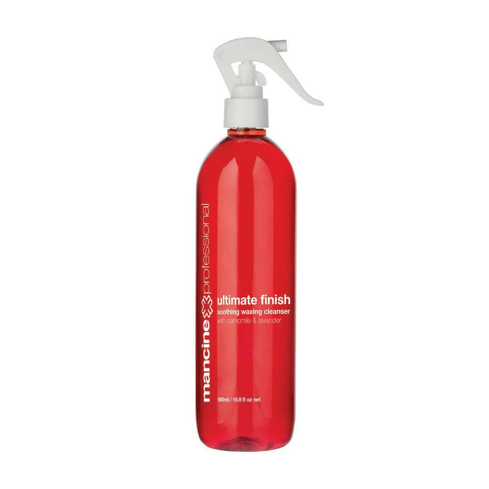 Mancine Professional Ultimate Finish Soothing Waxing Cleanser with Camomile &amp; Lavender 500ml