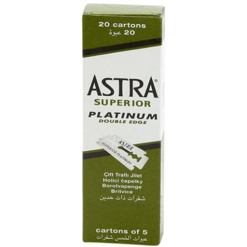 Astra Superior Platinum Double Edge Blades