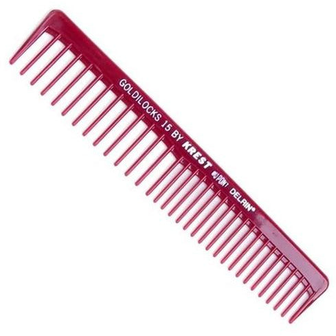Krest Goldilocks Professional Comb No. 15 Volume