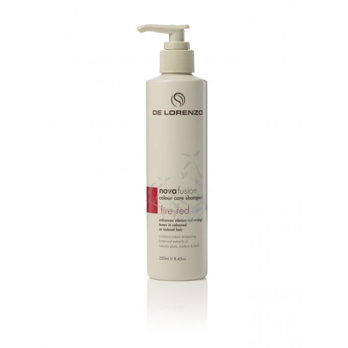 De Lorenzo Nova Fusion Colour Care Shampoo - Fire Red 250ml