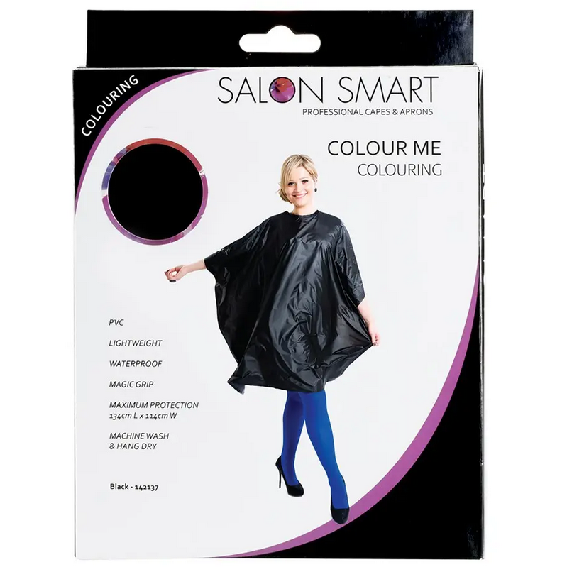 Salon Smart Colour Me Black Cape